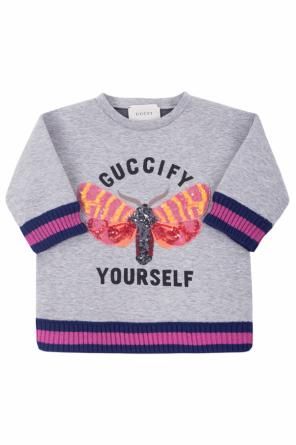 Patched sweatshirt, zdjęcie 1 Patched sweatshirt od Gucci Kids